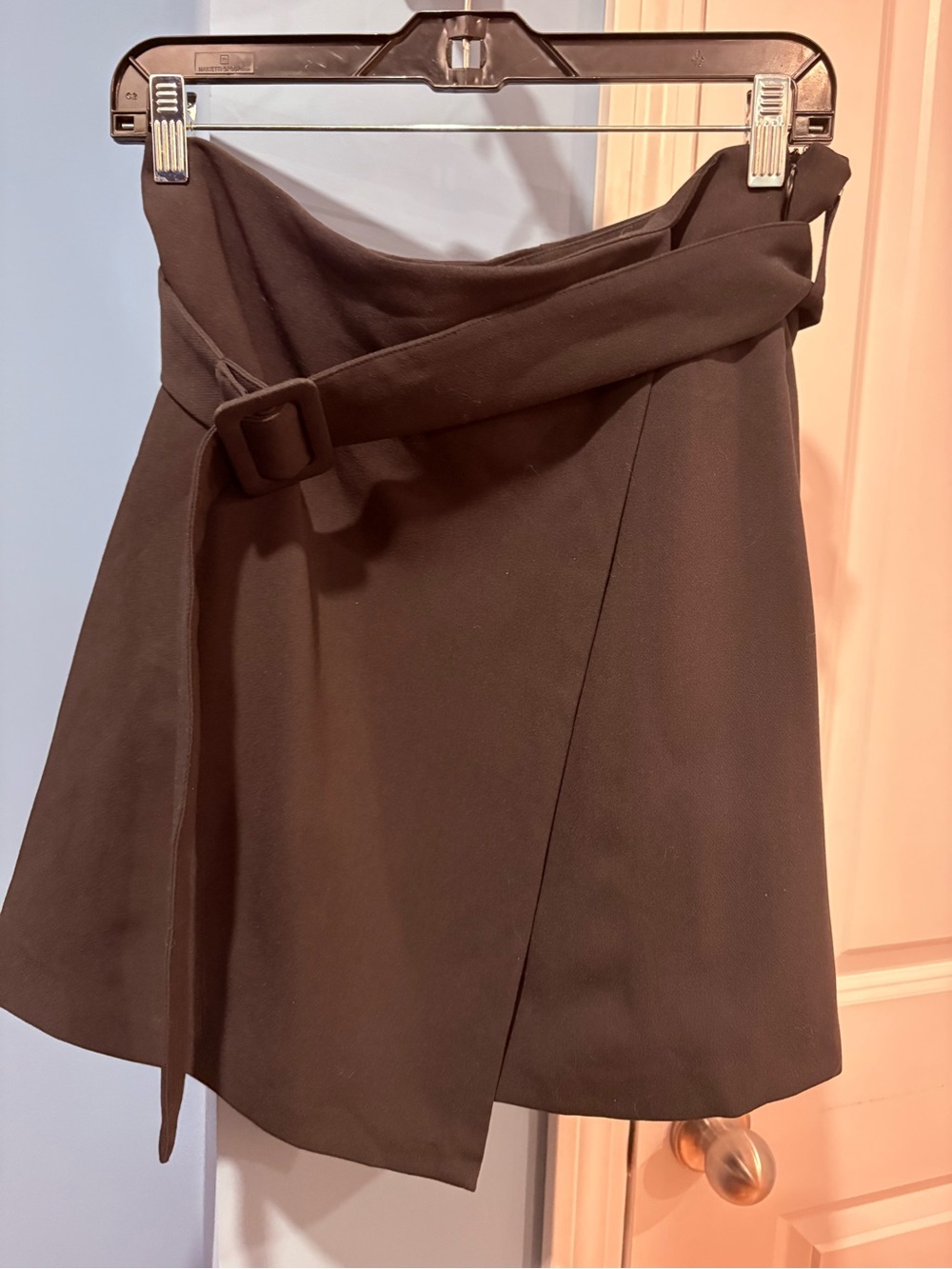 NWT Jason Wu Black skirt with belt